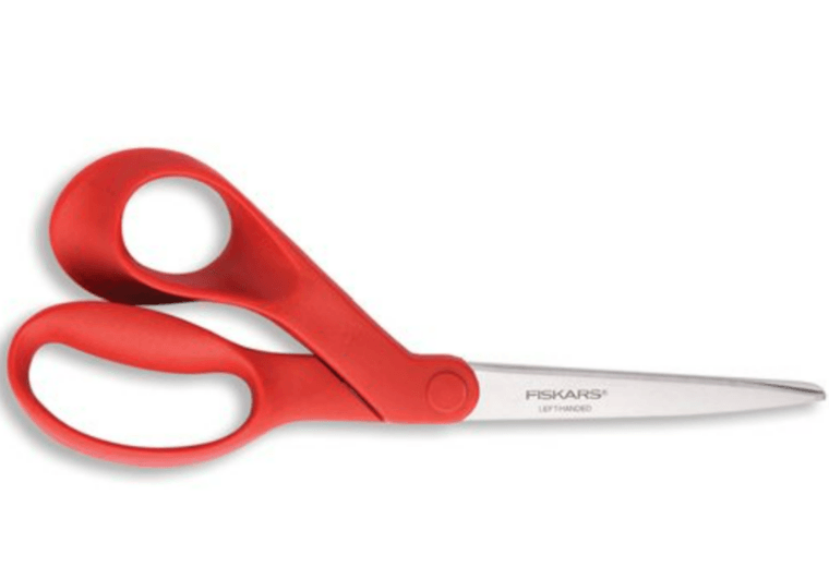 Fiskars Left Handed Scissors 8" - The Country Quilt Shop