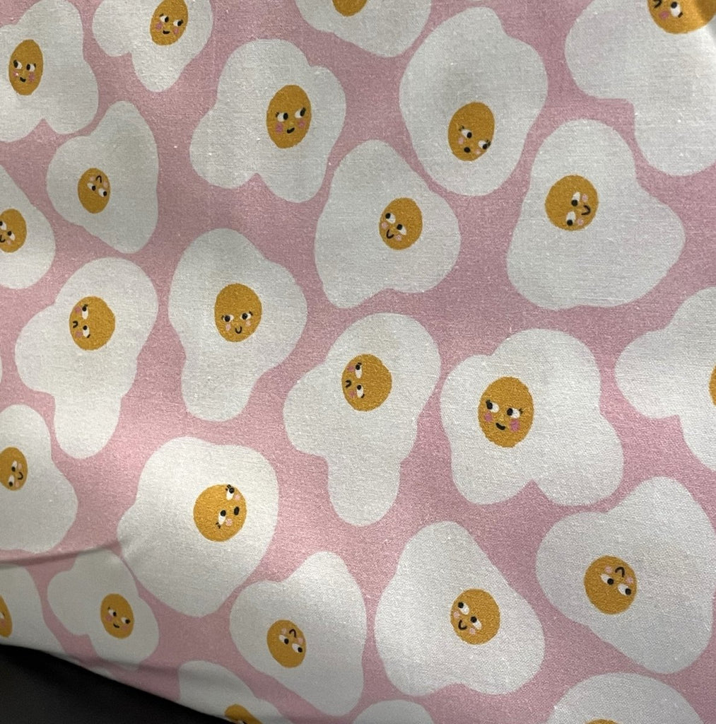 Breakfast Eggs, Novelty Egg fabric - The Country Quilt Shop