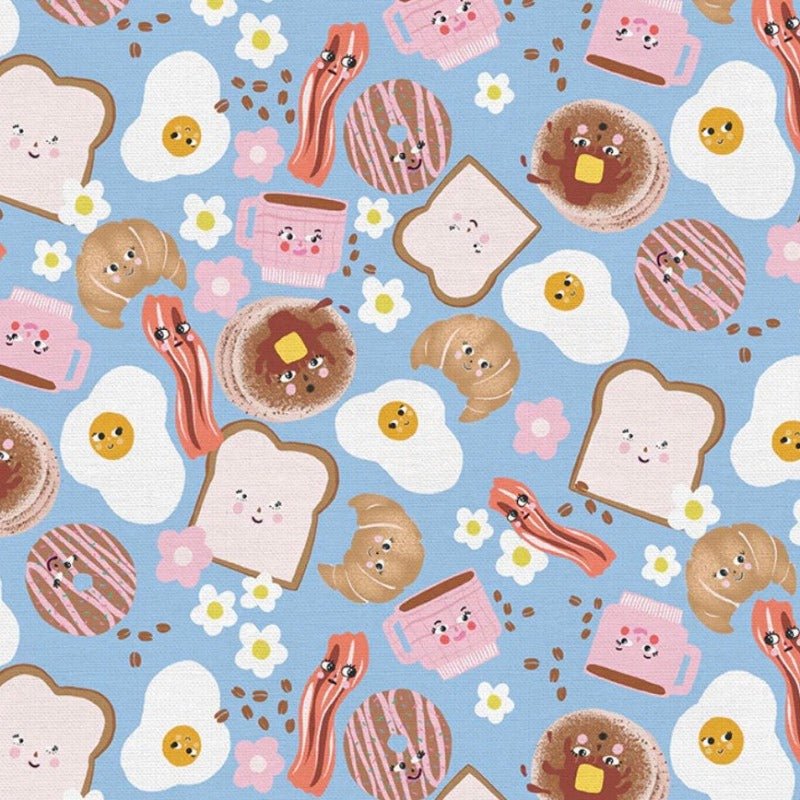 Breakfast Food, Novelty breakfast fabric - The Country Quilt Shop