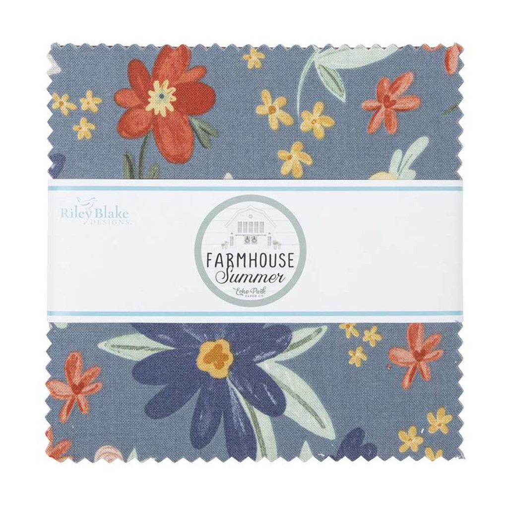 Farmhouse Summer Charm Pack - The Country Quilt Shop