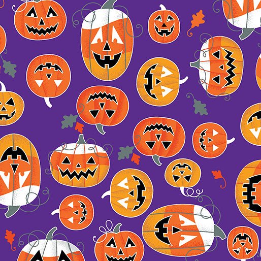 Glow-o-ween Jelly Roll, Halloween Fabric Strips - The Country Quilt Shop