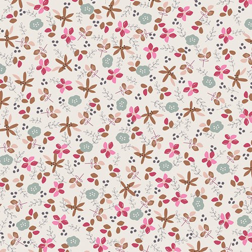 Jolie Fresh Flowers Fabric - The Country Quilt Shop