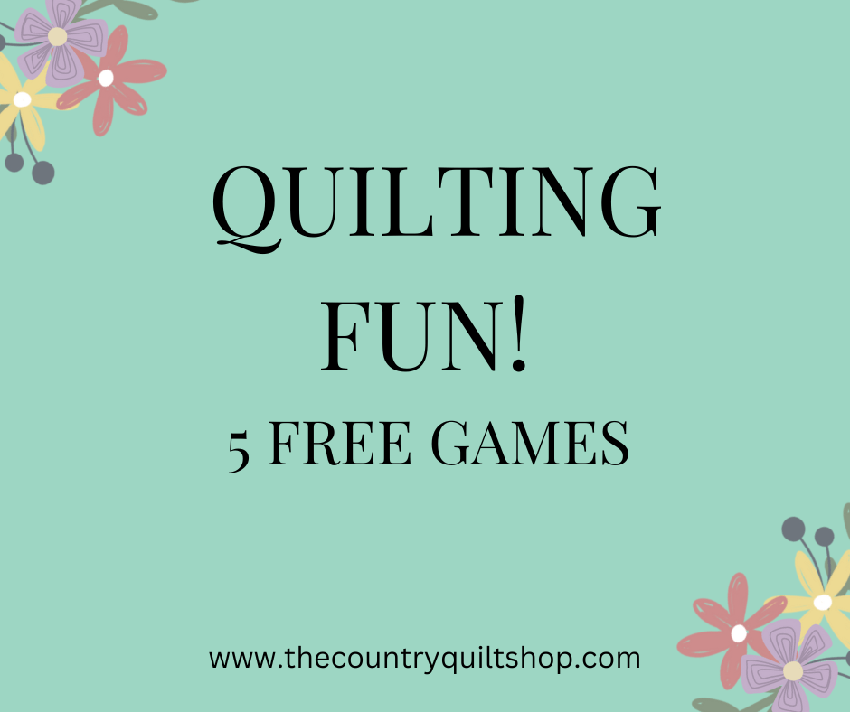 Quilting Fun: Quilt Games Bundle - The Country Quilt Shop