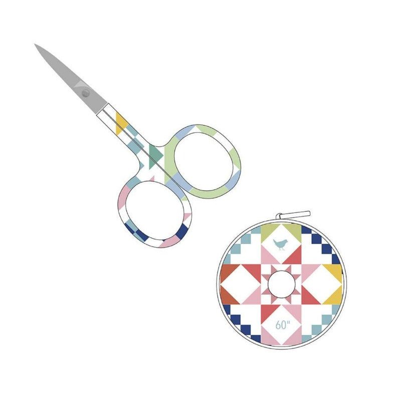 Scissor and Tape Measure - The Country Quilt Shop