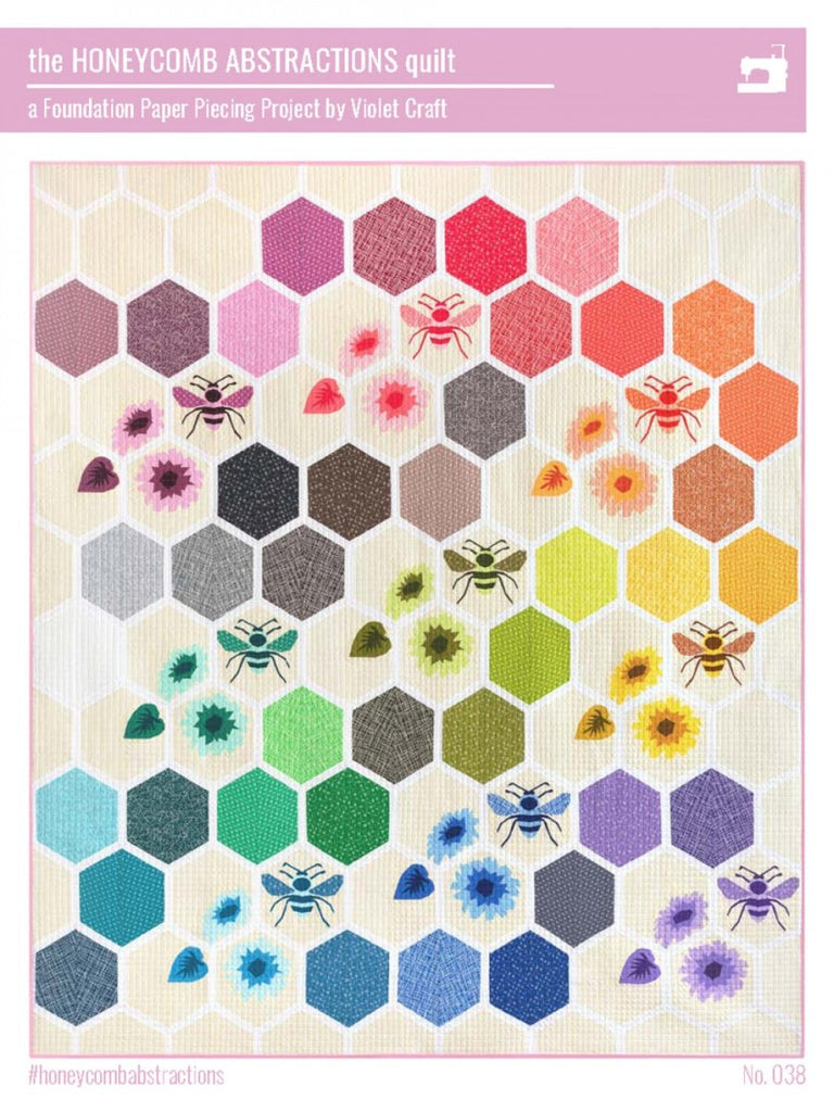 The Honeycomb Abstractions Quilt Pattern - The Country Quilt Shop